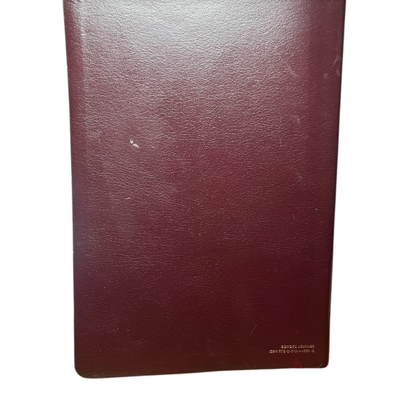 NIV 1984 Study Bible in Reddish Brown Bonded Leather - thumb tabs - Thin line - Picture 5 of 7